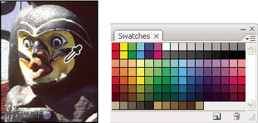 Photoshop Swatches panel