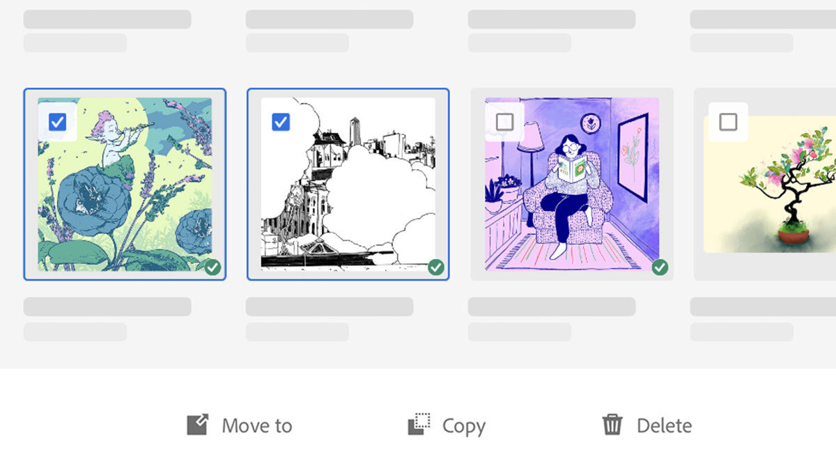 Organize multiple documents at once