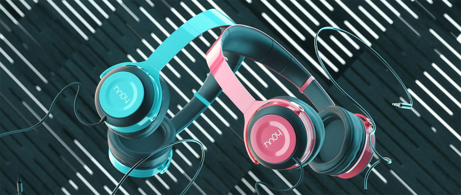 A scene in Dimension with customized studio lighting.