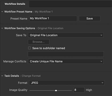 Add task details