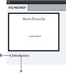 The filmstrip