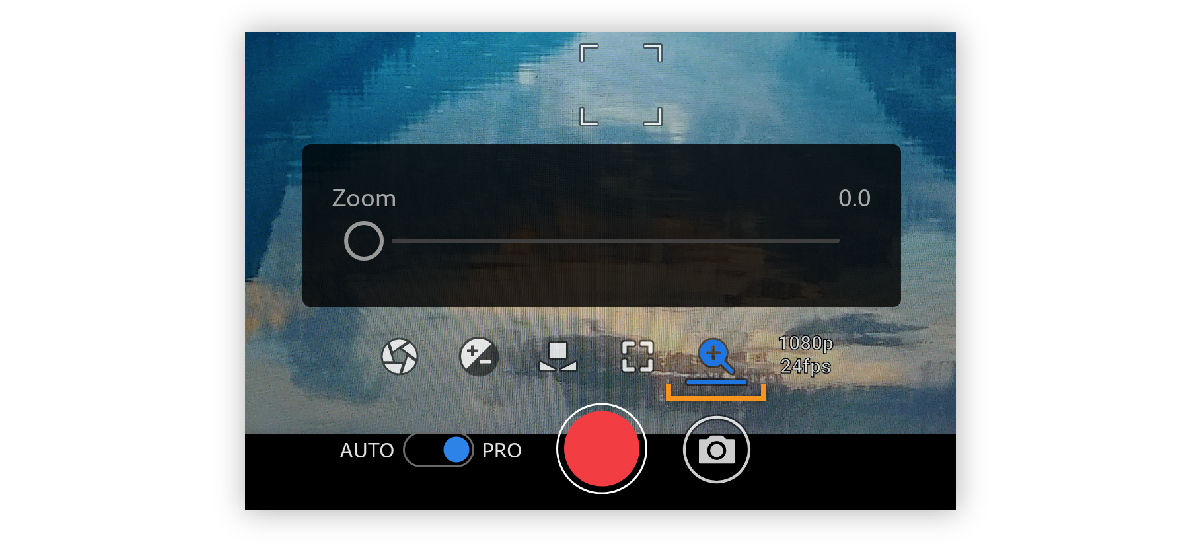 Zoom option in Premiere Rush