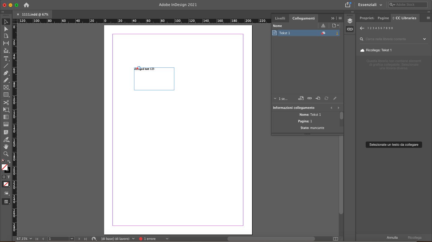 icone a forma di nuvola nei documenti InDesign