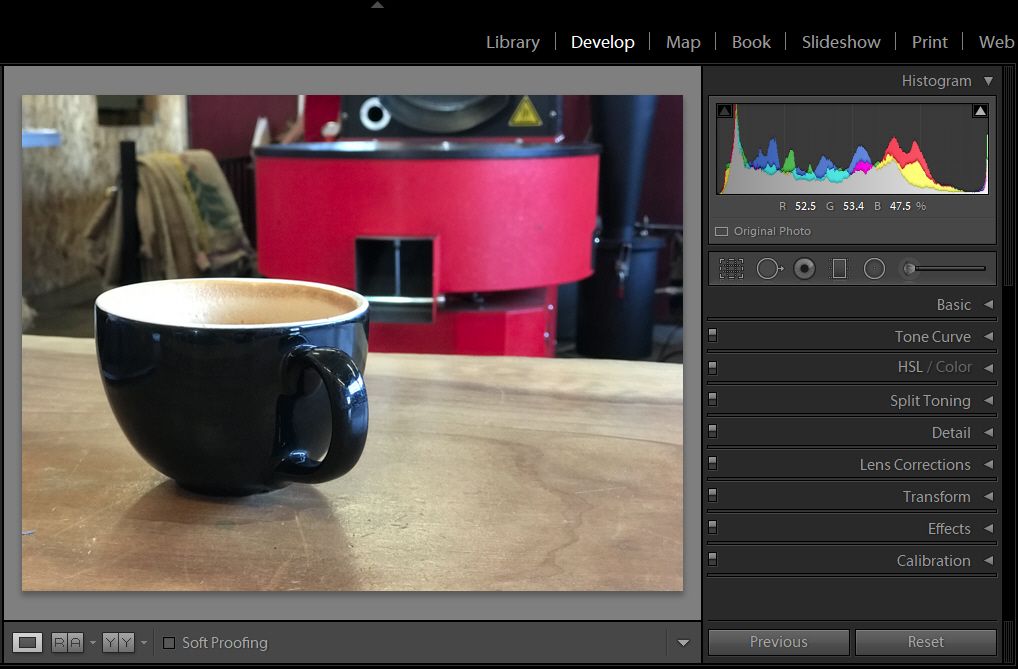 Foto HEIC con informazioni sulla profondità
