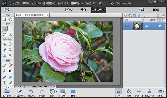 画像を合成する方法 （Photoshop Elements 14）