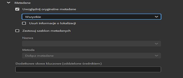 Poznaj różne opcje związane z metadanymi w programie Adobe Bridge. 