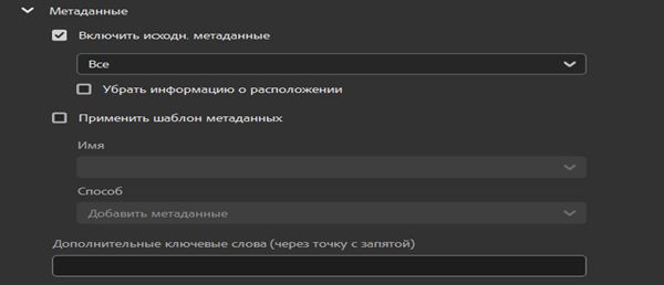 Ознакомьтесь с различными параметрами. связанными с метаданными в Adobe Bridge. 
