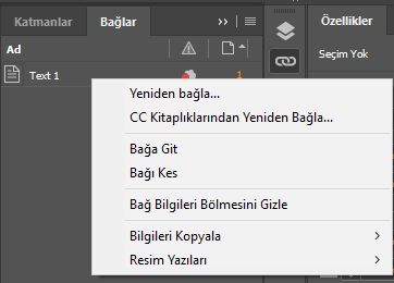 Belge bağlantısını kaldırma
