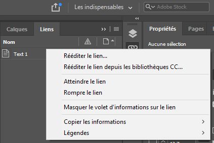 Dissociation du document