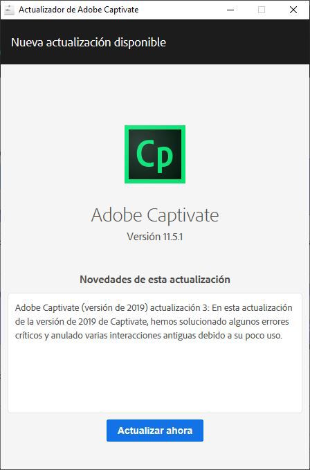 Adobe Captivate Updater