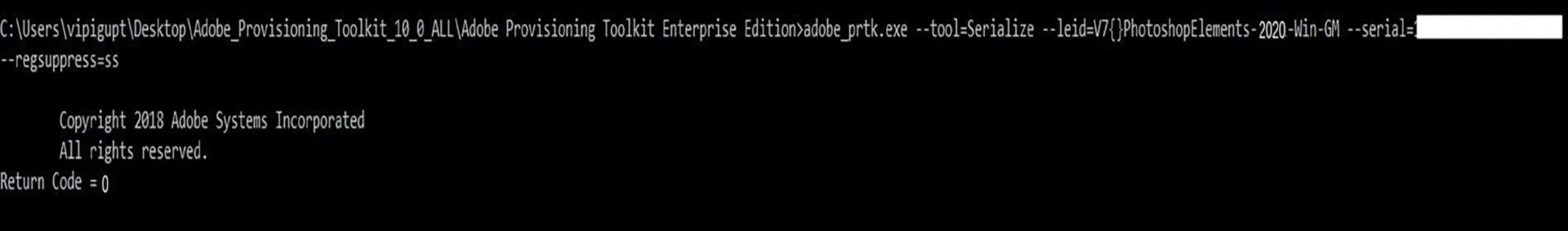 PRTK-verktyget på Windows