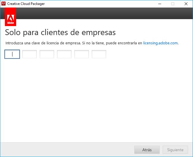 Implementación silenciosa de Adobe Captivate 2017