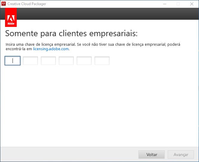 Implementação silenciosa do Adobe Captivate 2017