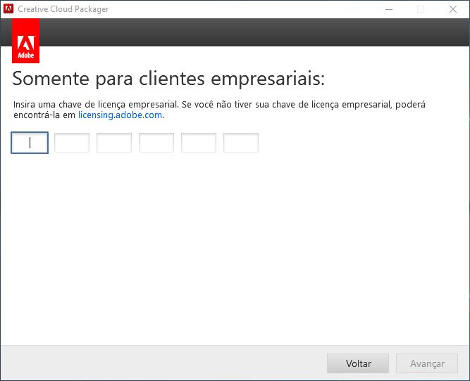 Implementação silenciosa do Adobe Captivate 2017