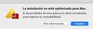 Advertencia de 32 bits relativa a macOS 10.13 High Sierra