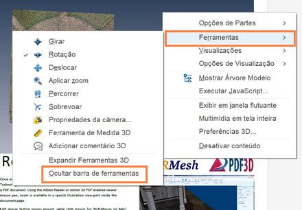 Mostrar barra de ferramentas