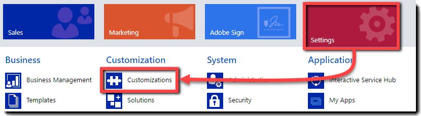 Vaya a Inicio > Configuración > Personalización.