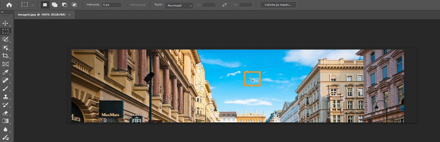 Näyttökuva Photoshopista. Tekoälyn generoima sisältö voi olla virheellistä.