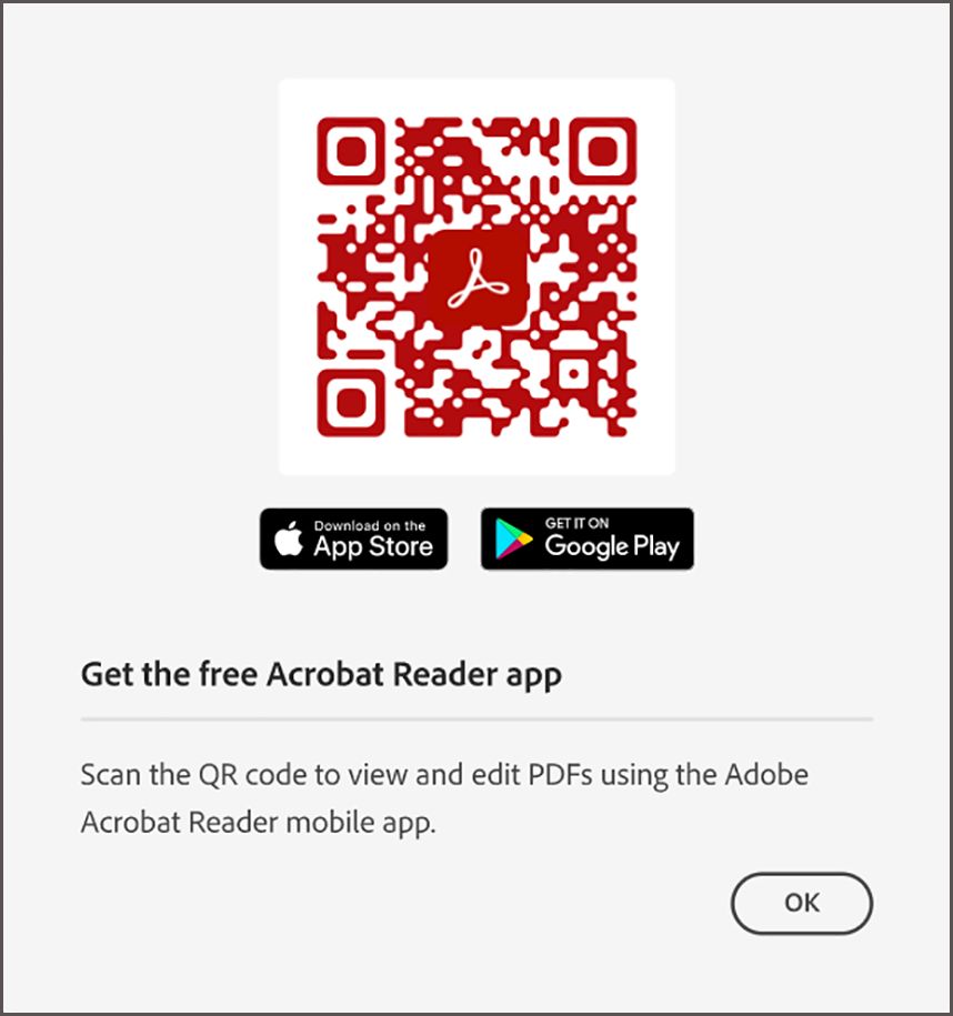 Aplikacja mobilna Acrobat Reader