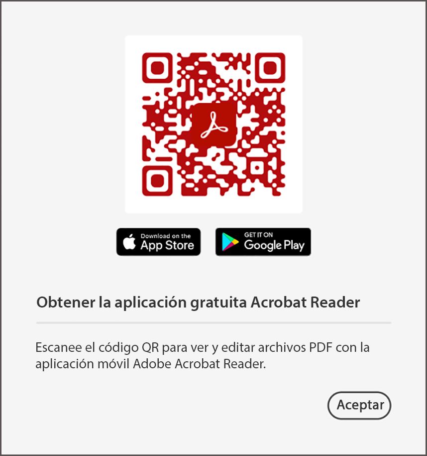 Aplicación móvil de Acrobat Reader