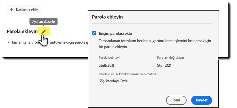 Güvenli imzalı sözleşme PDF'leri