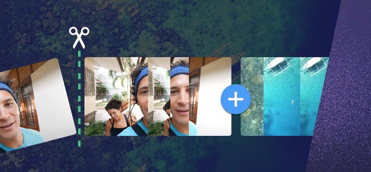 Rediger utklipp på tidslinjen