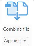 Fare clic sul pulsante Aggiungi in Acrobat