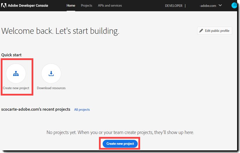 Utwórz nowy projekt