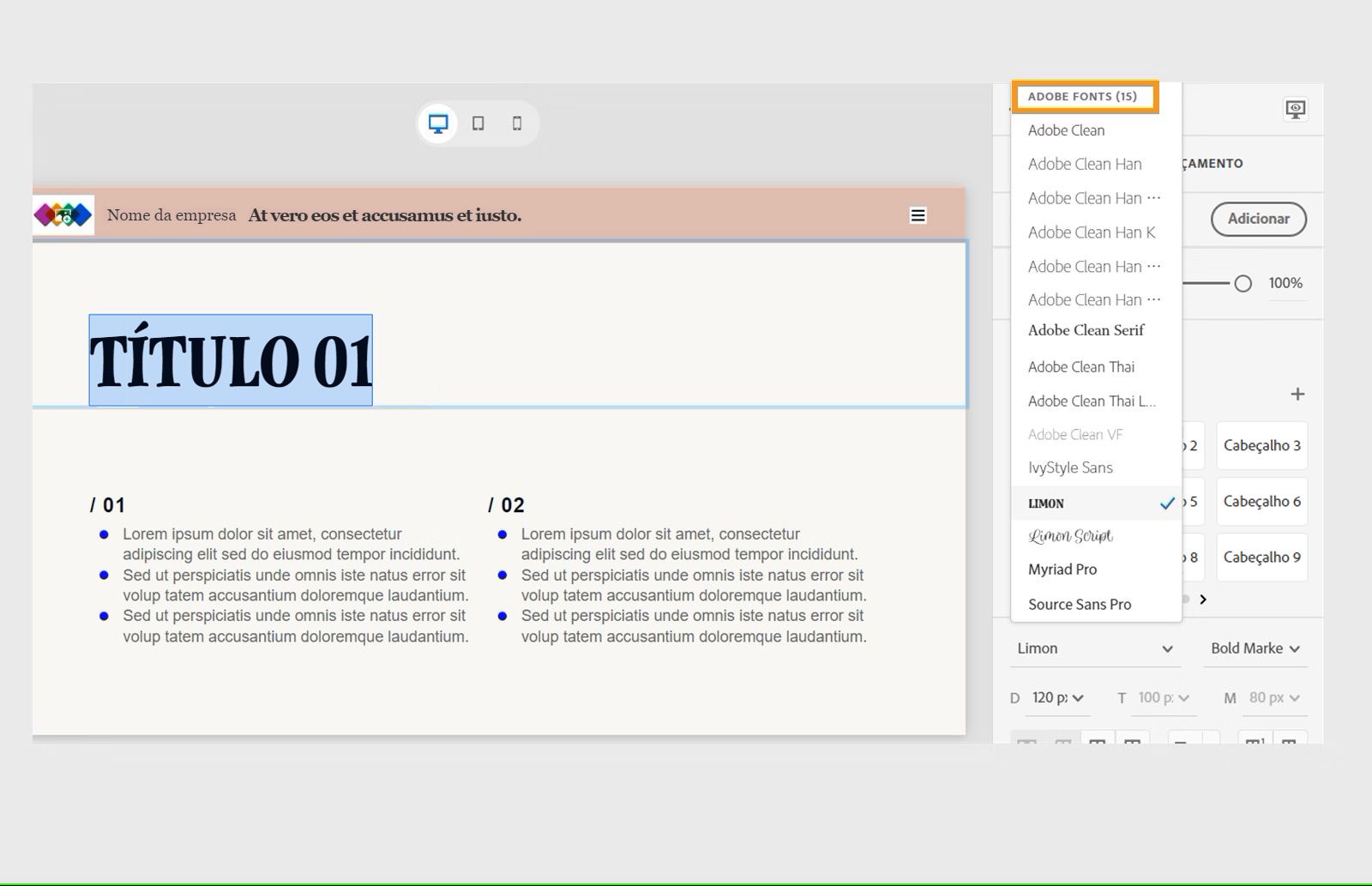 Adobe Fonts