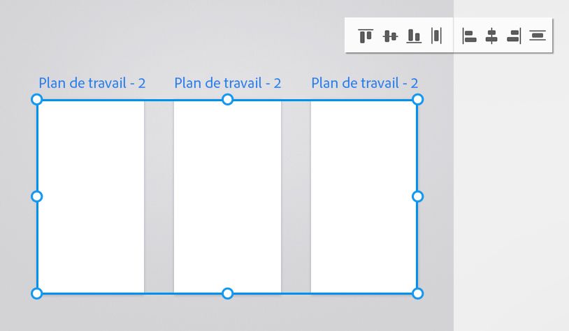 Aligner et répartir