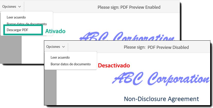 Permitir la previsualización en PDF del formulario web