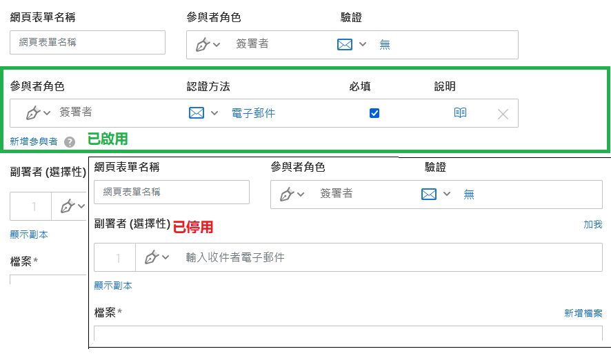 允許其他參與者介面