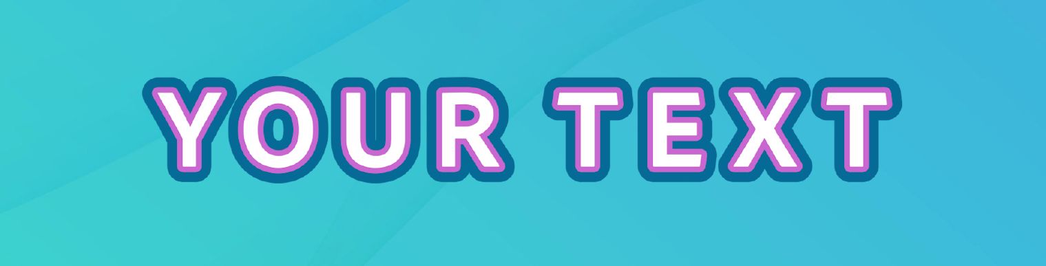 여러 개의 선으로 멋진 제목 만들기