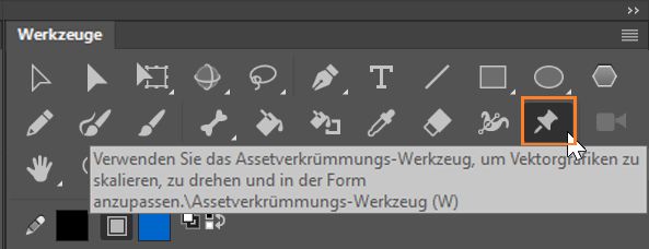 Assetverkrümmungs-Werkzeug