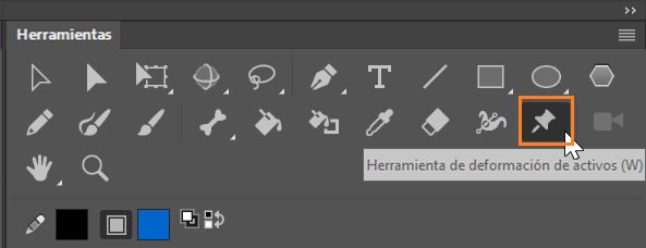 Herramienta de deformación de recursos