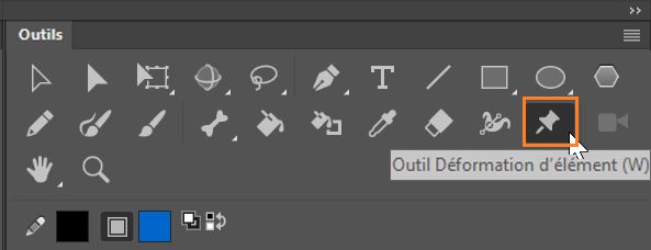 Outil Déformation d’élément