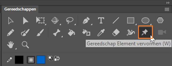 Gereedschap Element vervormen