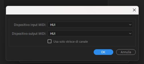 Configurazione delle impostazioni