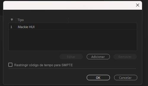 Restringir código de tempo