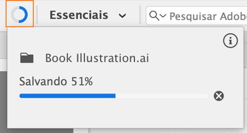 Salvar em segundo plano