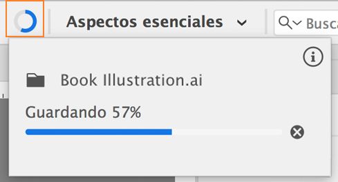 Guardado en segundo plano