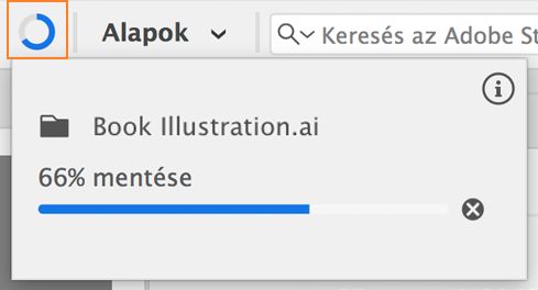 Mentés a háttérben