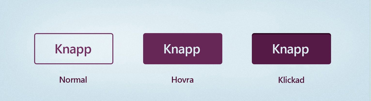 Knappar i animeringar med rörelseinterpolering