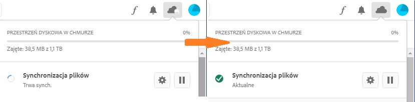 Synchronizacja ustawień predefiniowanych w programie Creative Cloud