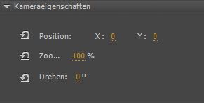 Kameraschwenkkontrollen