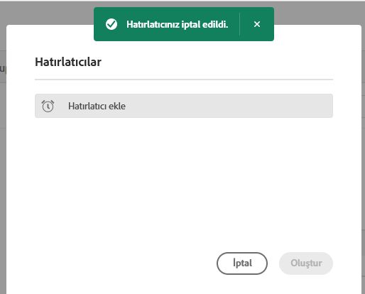 Başarıyla silindi
