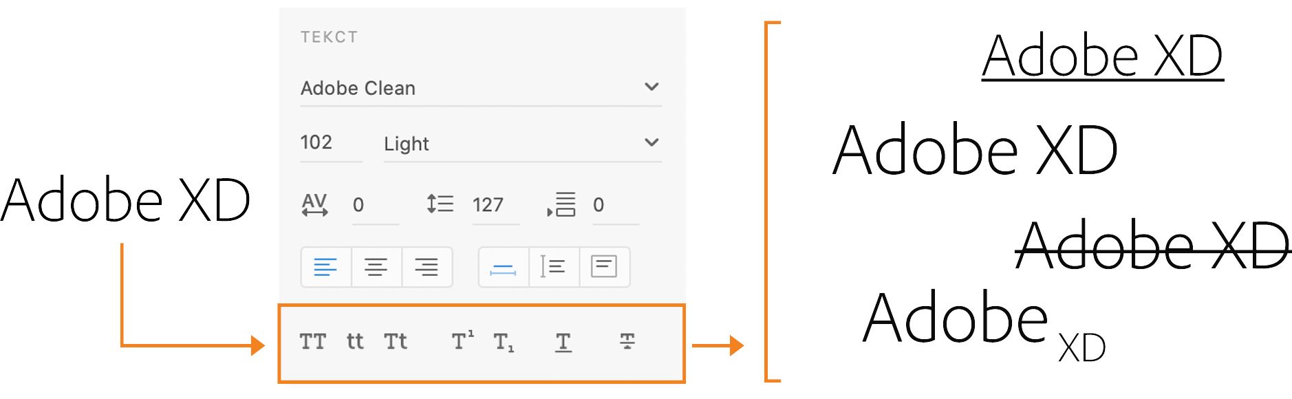 Преобразование текста