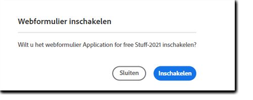 Verificatie inschakelen