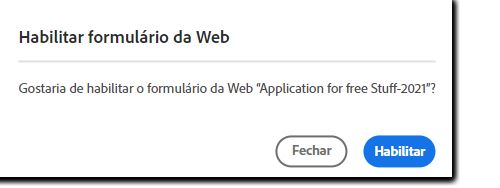 Ativar verificação