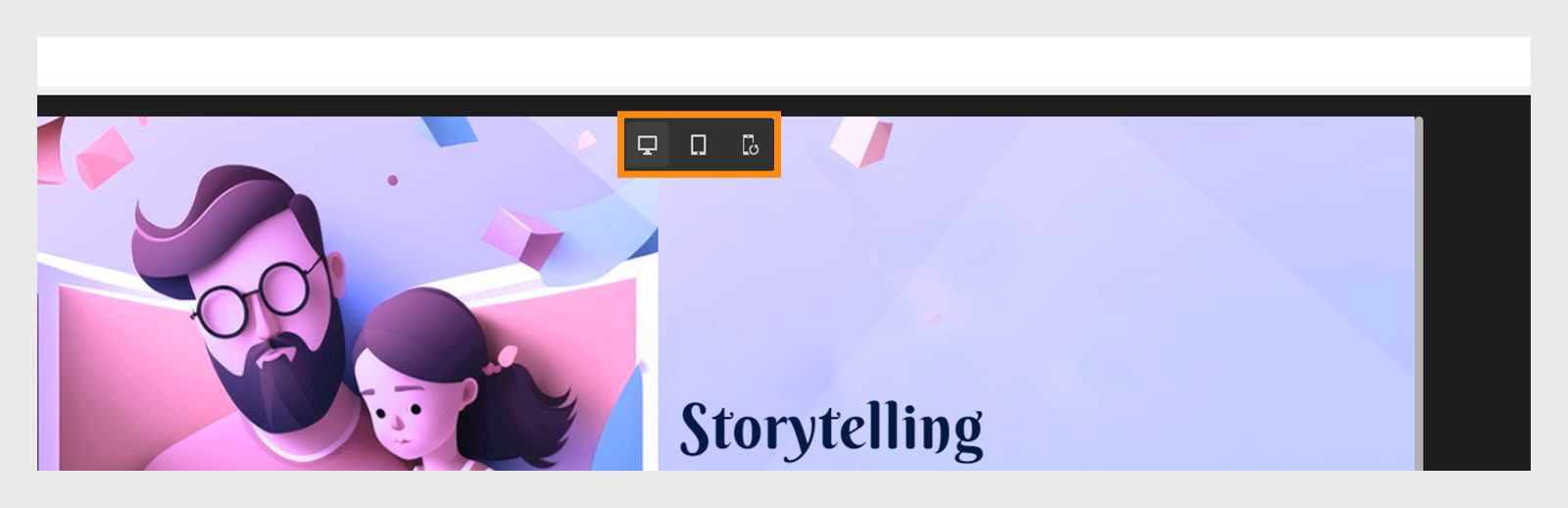 장치 뷰 포트 단추